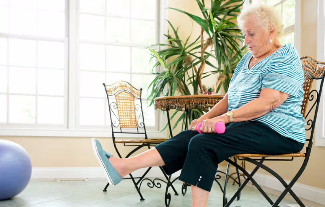 Chair Exercises From The Comfort Of Your Home