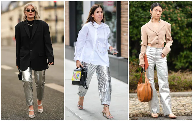 Tips For Wearing Silver Metallic Clothing